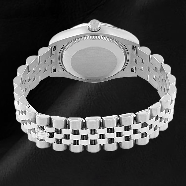 Fait à la main Perle Rolex carats – vue de côté
