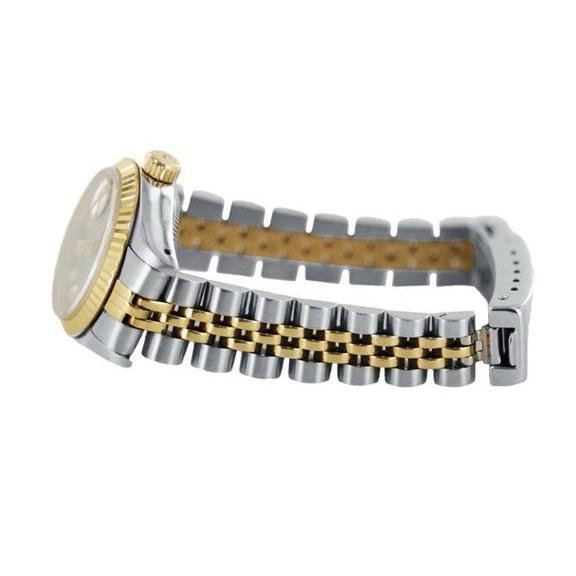 Rolex Cadran Bleu Diamant Regarder Femme