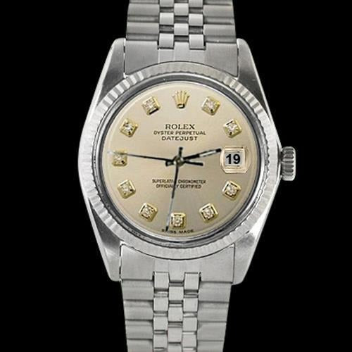 Datejust Rolex Gents montre argent 