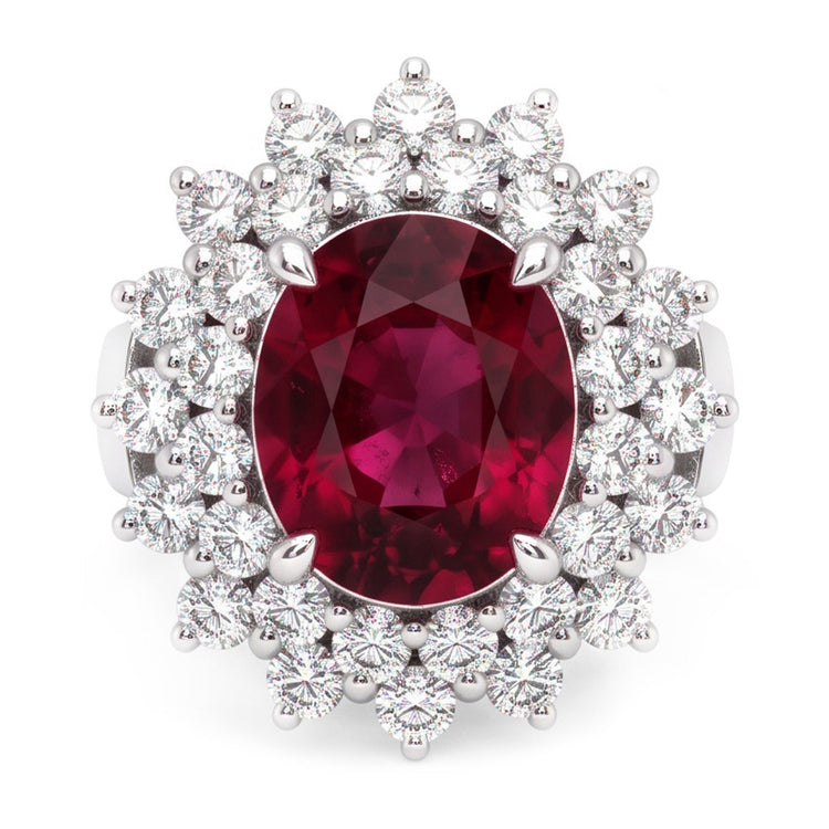 De luxe Bague Pierre de Couleur avec Tourmaline Bague