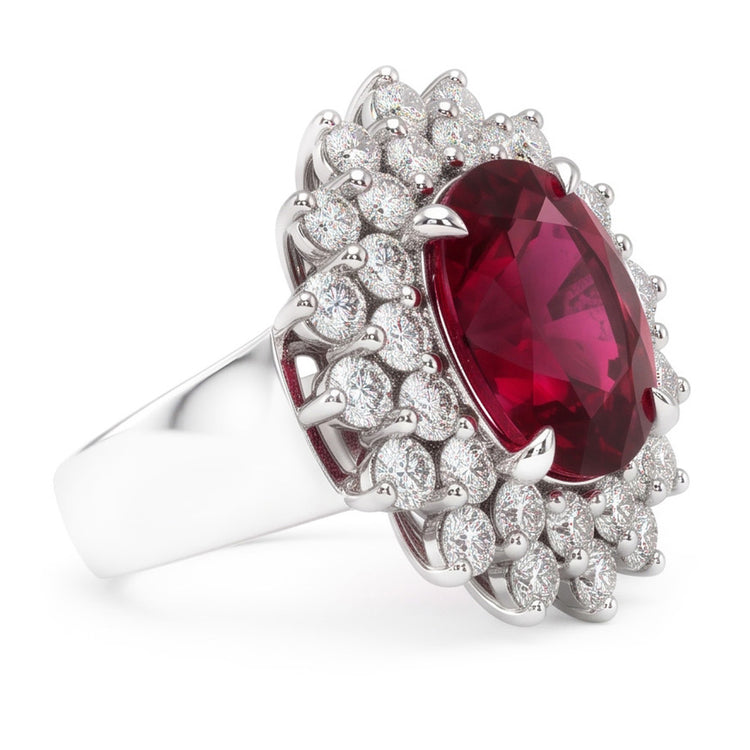 De luxe Bague Pierre de Couleur avec Tourmaline Bague