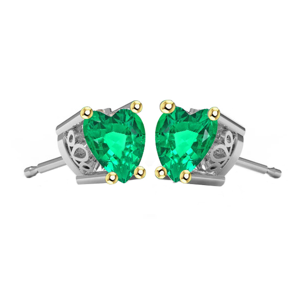 Signature Émeraude Fine Gemstone Earring 2,50 carats – vue principale