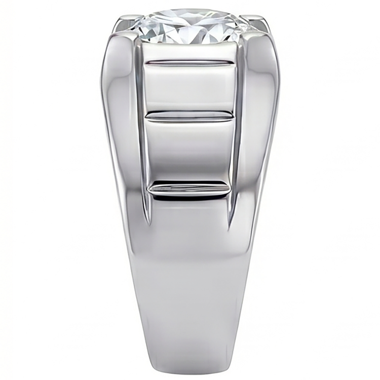 Diamant Fin Bague Homme fait main 2 carats par HarryChadEnt