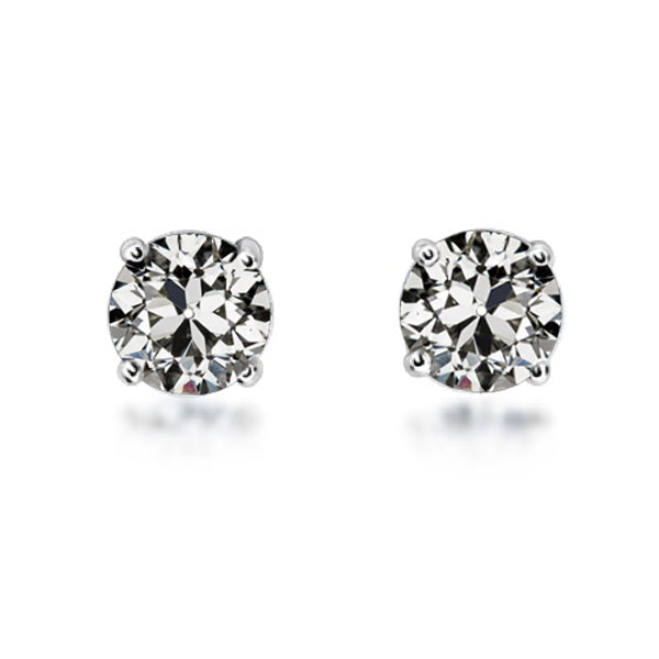 Brillant Pendants d'Oreilles 1,50-carats Or Blanc 14 Carats – vue principale