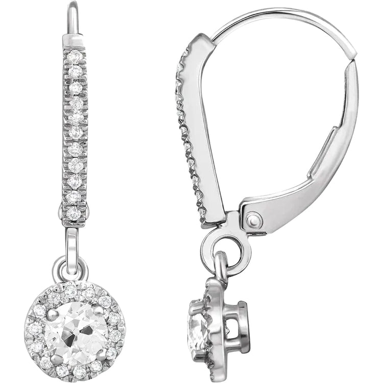 Rayonnant Boucles d'Oreilles 4,25 carats – vue principale