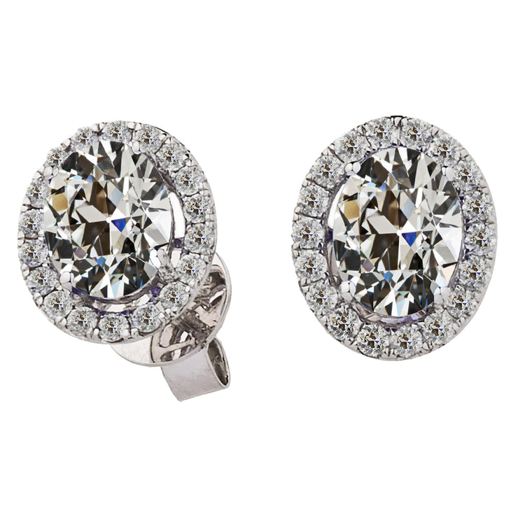 Confectionné main Pendants d'Oreilles 4 carats – vue principale