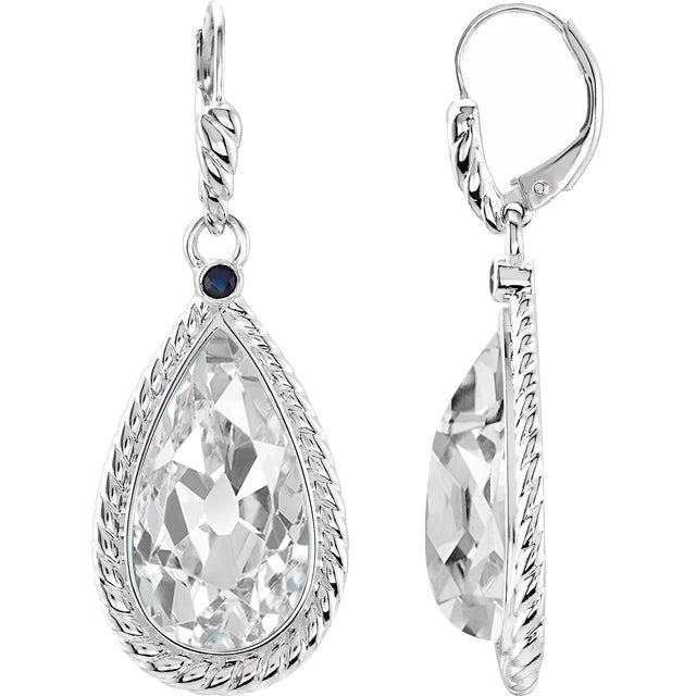 De luxe Diamant Fin Puces d'Oreilles 3 carats – vue principale