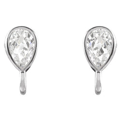 Brillant Pendants d'Oreilles fait main 2 carats | HarryChadEnt