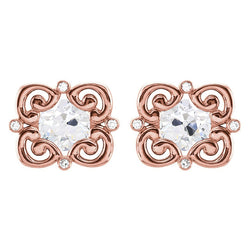 Brillant Puces d'Oreilles fait main 3,25 carats | HarryChadEnt