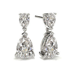 Diamant Fin Boucles d'Oreilles fait main 1,50 carats |
