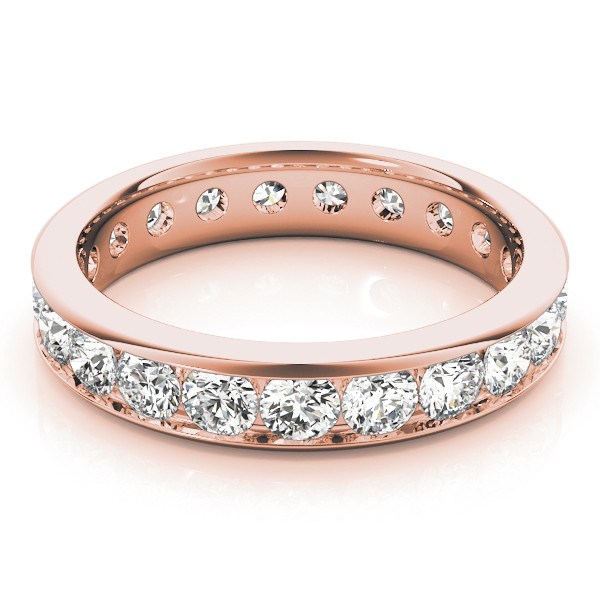 Luxueux Eternity Band 3,8 carats – vue de côté