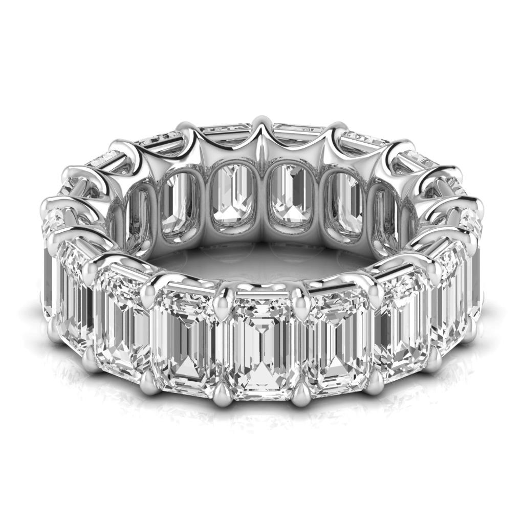 Haut de gamme Eternity Band 0,75 carats – vue de face