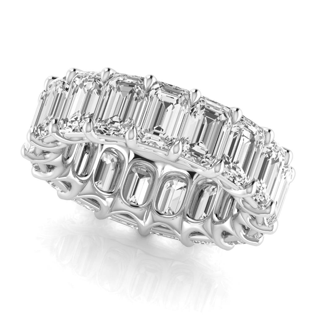 Brillant Eternity Band – vue de côté