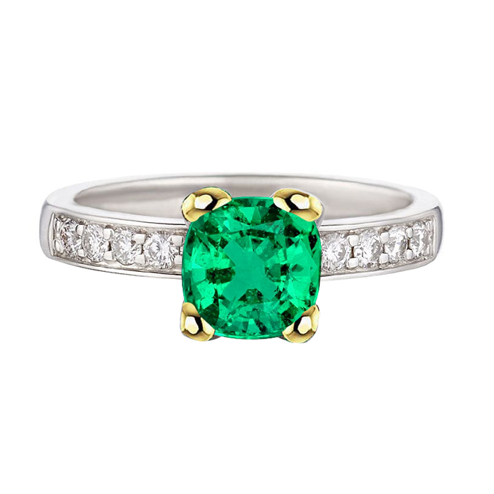 Raffiné Bague avec Gemme 3 carats – vue principale
