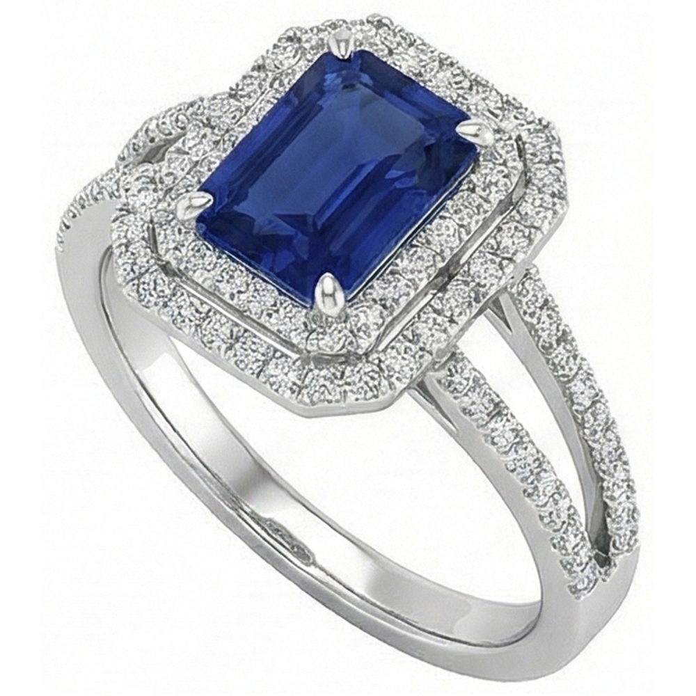 naturel diamant 3carats bague détail rapproché