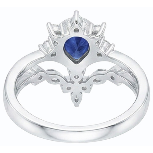 naturel marquise diamant 3carats alliance angle de côté