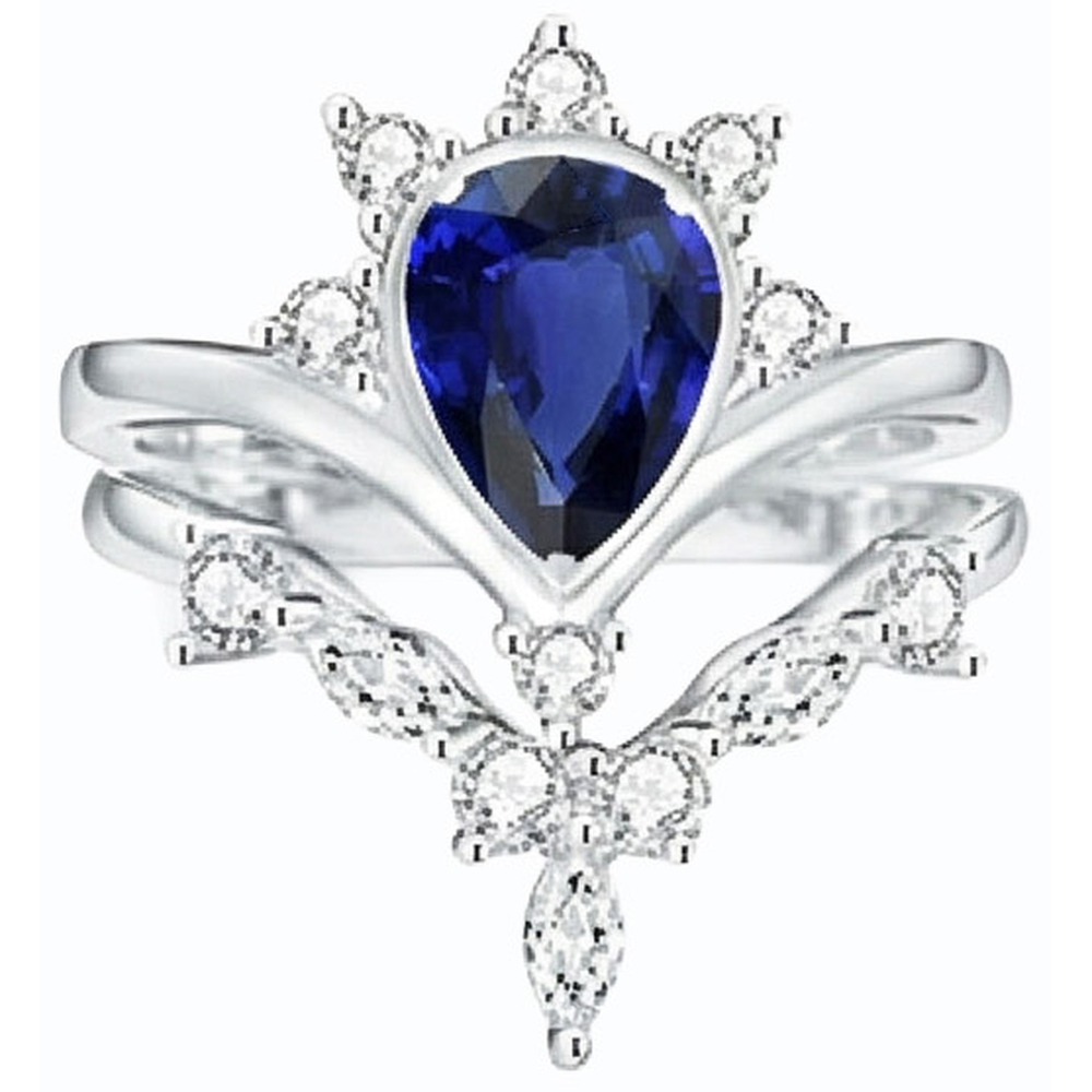 naturel marquise diamant 3carats alliance vue de dessus