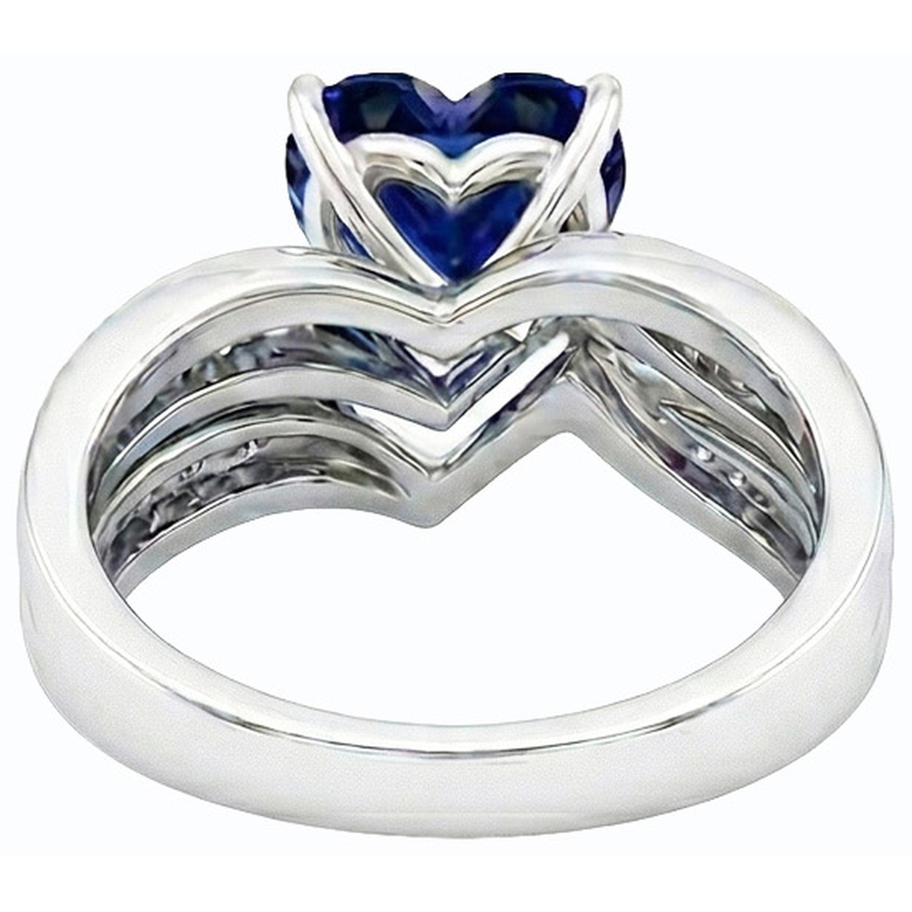 naturel round diamant 3.50carats bague détail rapproché