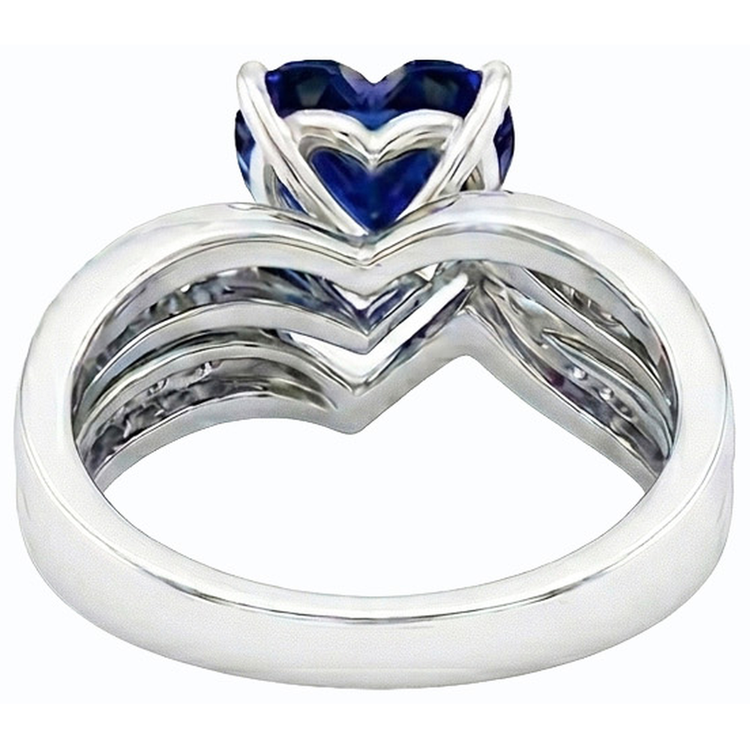 naturel round diamant 3.50carats bague détail rapproché