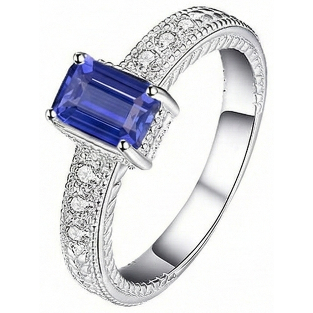 naturel diamant 2.50carats bague angle de côté
