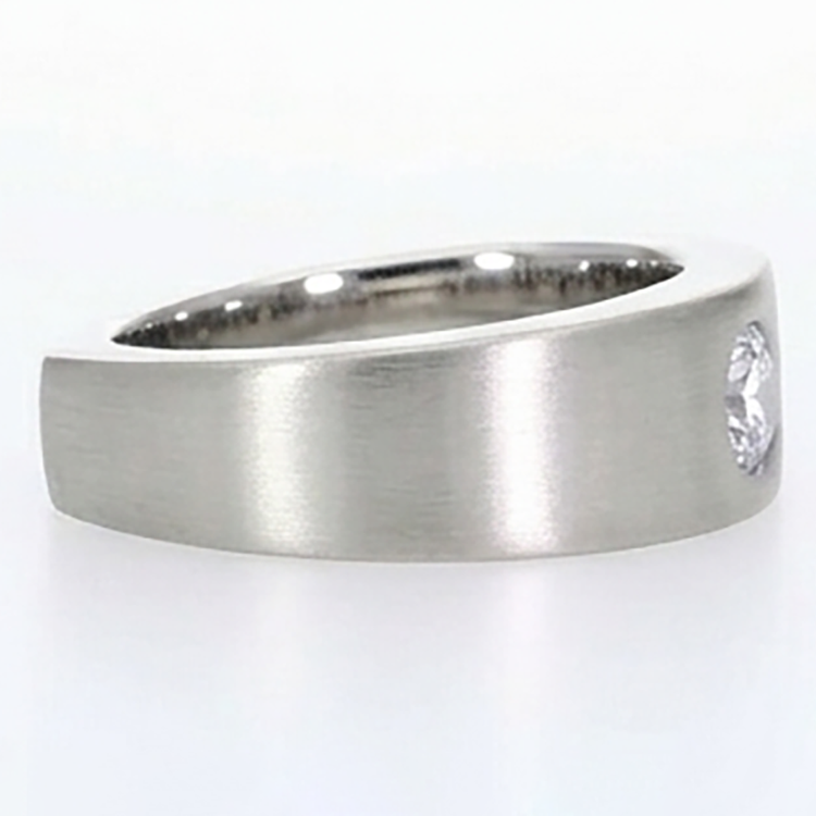 Euro Jarret Hommes Bague Gitane Flush Diamant