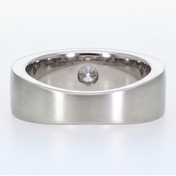Euro Jarret Hommes Bague Gitane Flush Diamant
