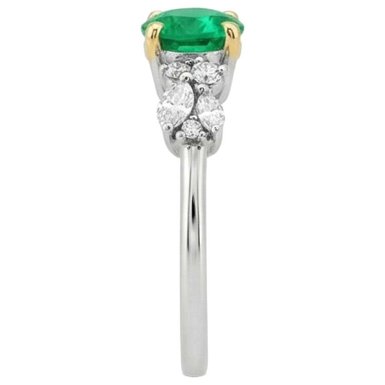 Intemporel Bague avec Gemme 2 carats – vue de dessus