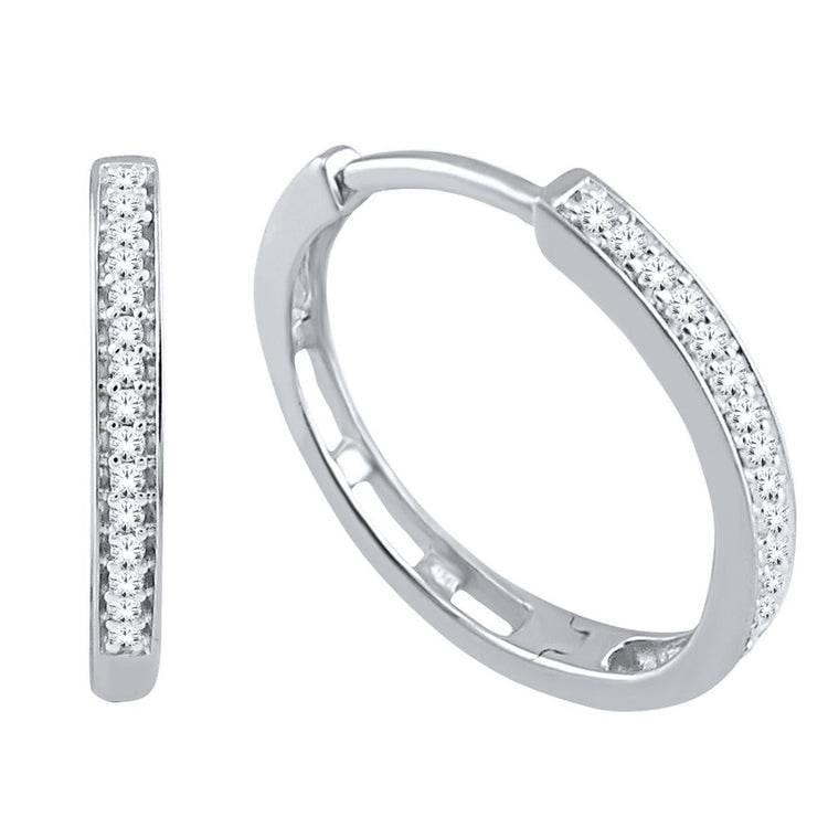F Vvs1 Boucles D'Oreilles Réel Diamants De 2,50 Carats Pour Femmes En Or Blanc 14K