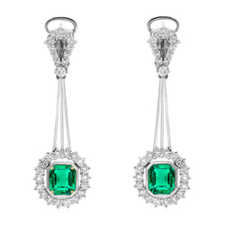 Luxueux Gemstone Earring – Émeraude 1,50 carats | HarryChadEnt