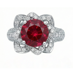 Bague Diamant Naturel 2.51 Carats