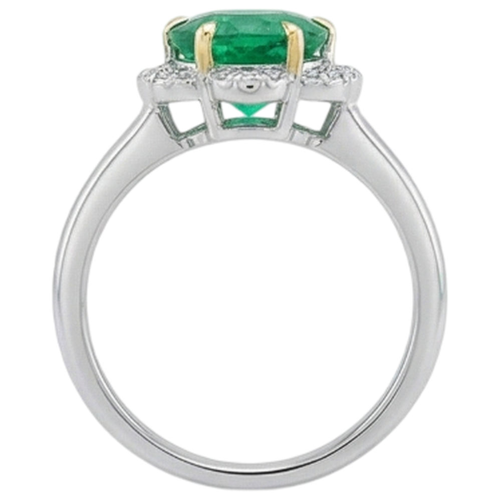 Premium Bague Pierre de Couleur 2,50 carats – vue arrière