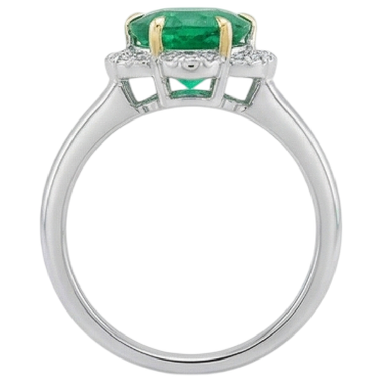 Premium Bague Pierre de Couleur 2,50 carats – vue arrière