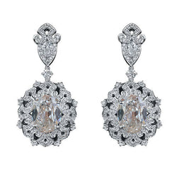 Diamant Fin Joaillerie Fine 4 carats F/VS1 – Or Blanc 14 Carats