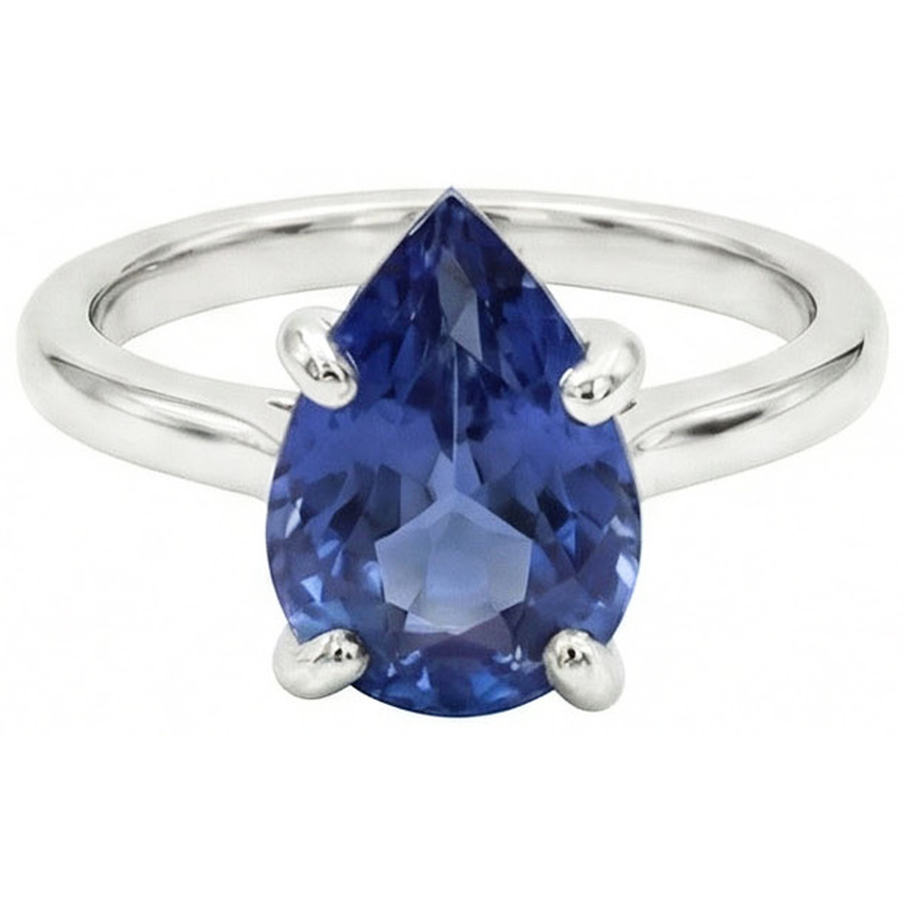 Haut de gamme Bague avec Gemme 3 carats – vue principale
