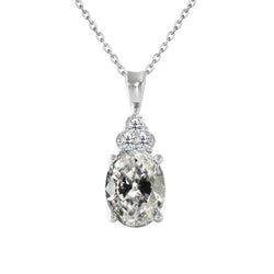 Sophistiqué Pendentif Goutte – Diamant 3 carats par HarryChadEnt