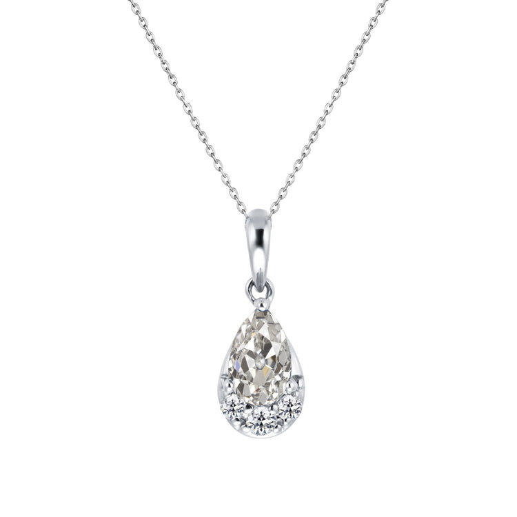 Haut de gamme Collier Pendentif 2 carats – vue principale