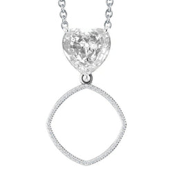 Brillant Pendentif Goutte fait main 4 carats – HarryChadEnt