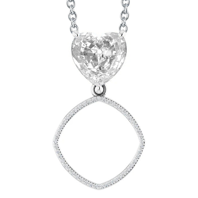 Brillant Pendentif Goutte 4 carats – vue principale