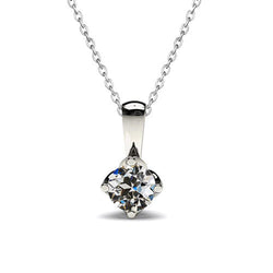 Fait à la main Pendentif – Diamant Fin 1 carats – HarryChadEnt