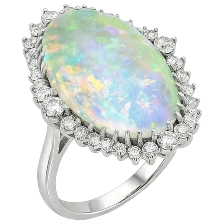 naturel round diamant 10.25carats bague vue de profil