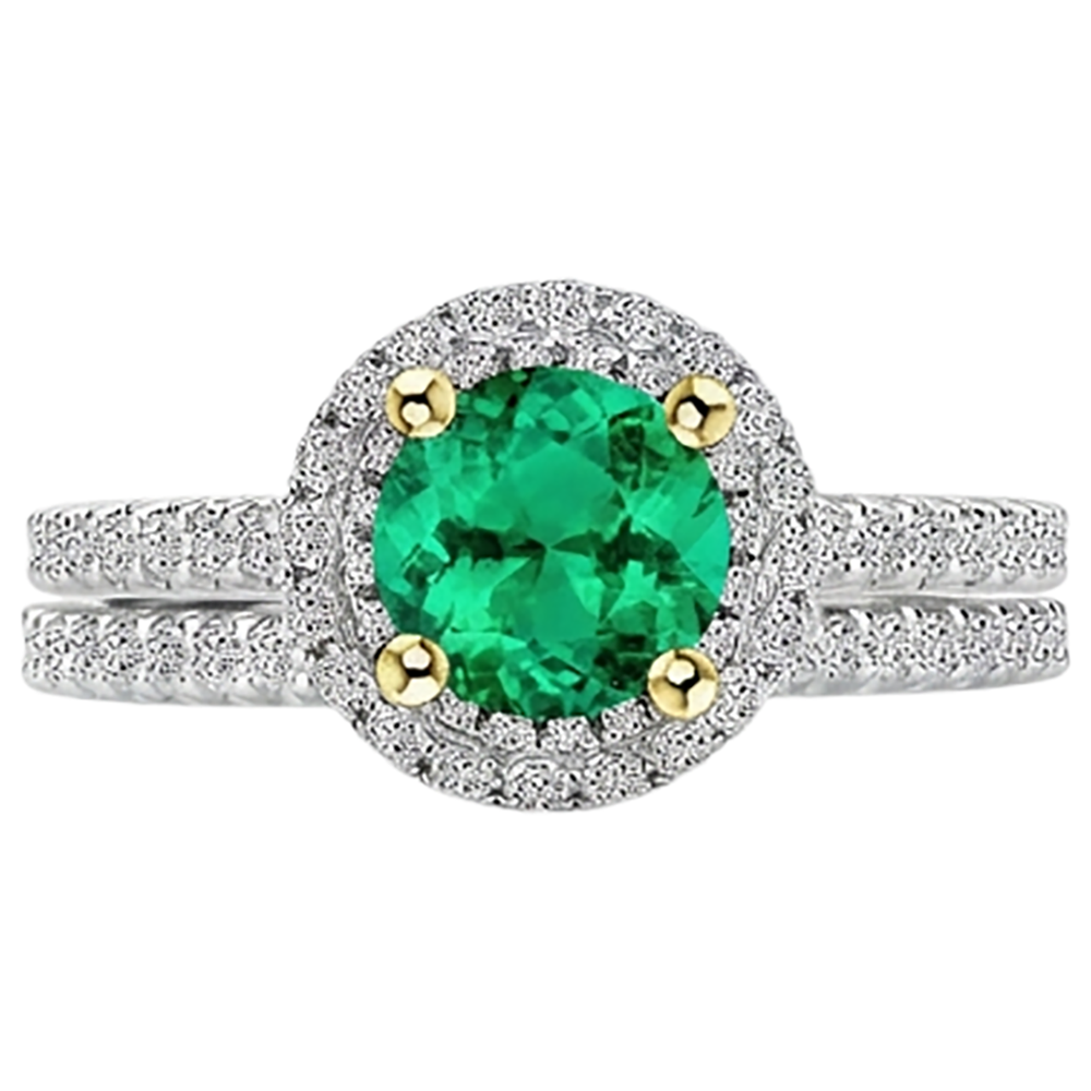 Élégant Bague Pierre Précieuse 2,50 carats – vue de face