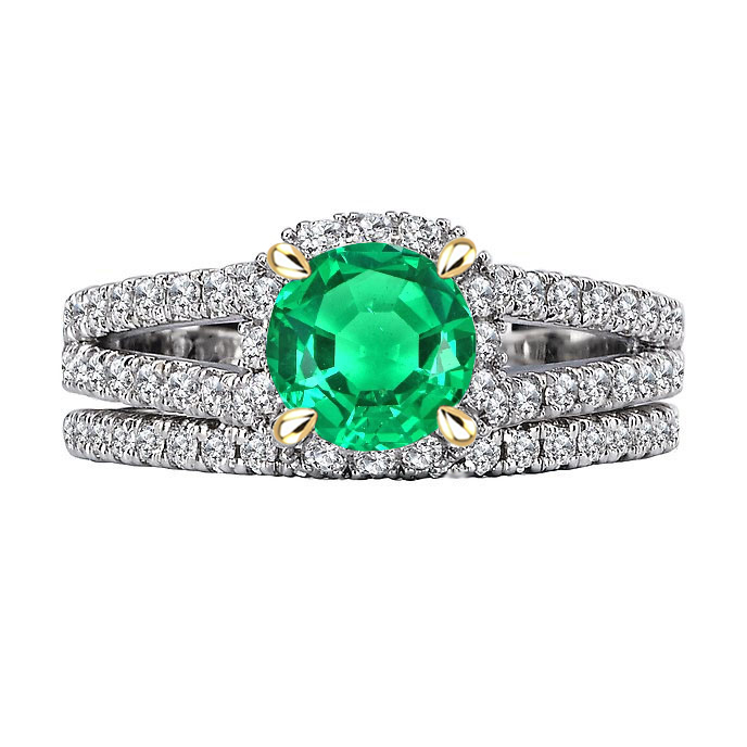 Exquis Bague Pierre de Couleur 2,50 carats – vue principale