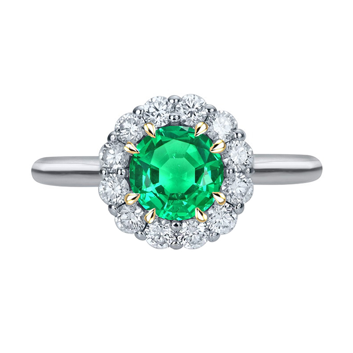 Haut de gamme Bague Pierre de Couleur 2,50 carats – vue principale