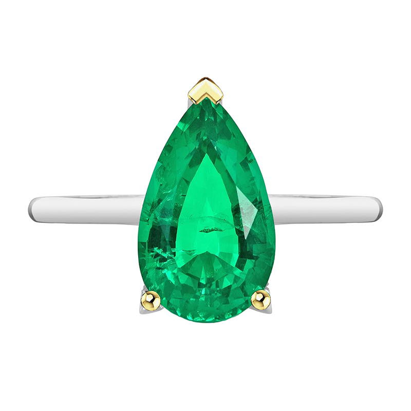 Raffiné Bague avec Gemme 3 carats – vue principale