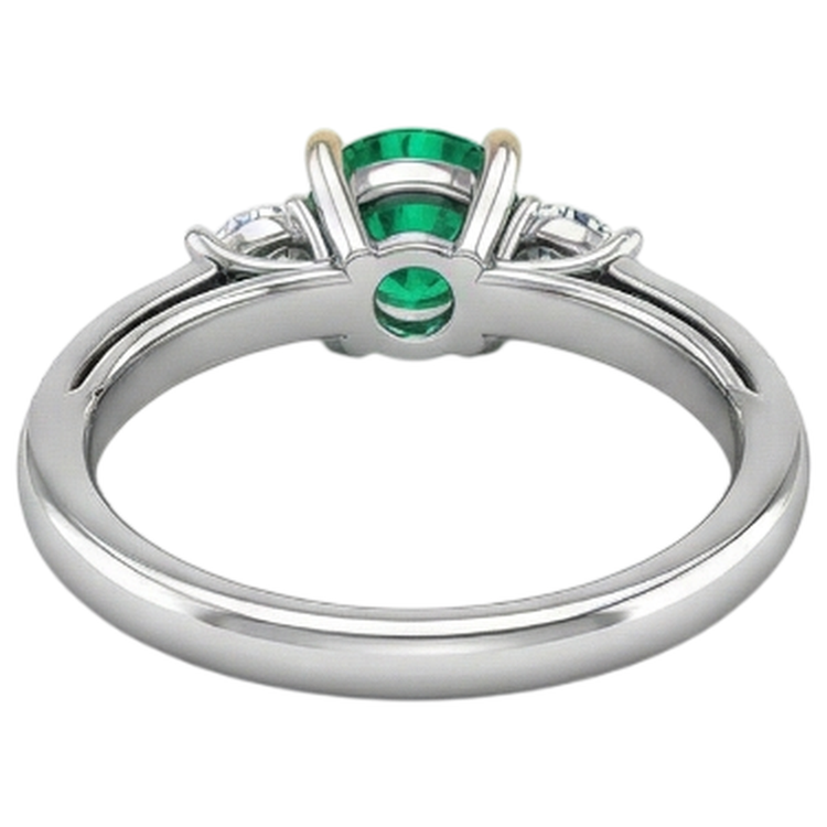 Étincelant Bague avec Gemme 2 carats – vue détaillée
