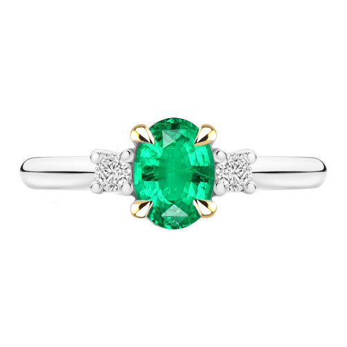 Fait à la main Bague avec Gemme 2 carats – vue principale