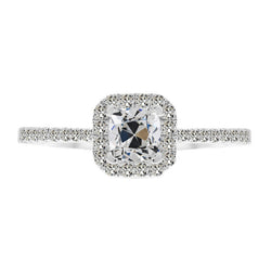 Signature Bague Anniversaire Diamant Bague Sertie Halo – 2