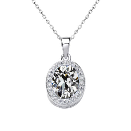 Luxueux Pendentif Goutte 2,50 carats – vue principale