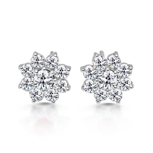 De luxe Brillant Boucles d'Oreilles 0,50 carats – vue principale