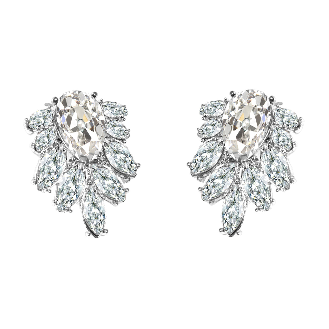Élégant Puces d'Oreilles 1,50 carats – vue principale